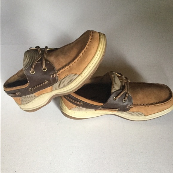 Dexter  Men’s Brown And tan Colours Lace Up Shoes, - Picture 2 of 8